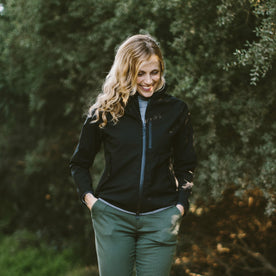 The Civic Jacket in Black MerinoPerform™ - featured image