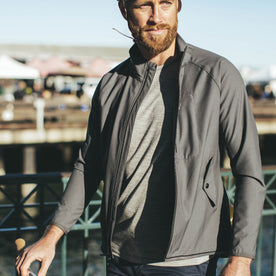 The Alvar Jacket in Steel - featured image