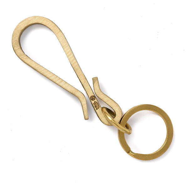 Key Hook - Natural - Brass