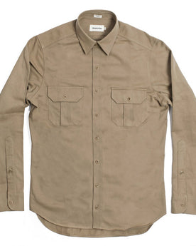 Khaki Twill Highlands Shirt: Alternate Image 5, Wovens by Taylor Stitch