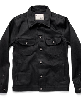 The Long Haul Jacket in Kuroki Mills Black Selvage: Featured Image, Outerwear by Taylor Stitch