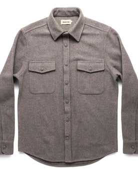 The Maritime Shirt Jacket in Heather Ash Wave: Alternate Image 10, Outerwear by Taylor Stitch