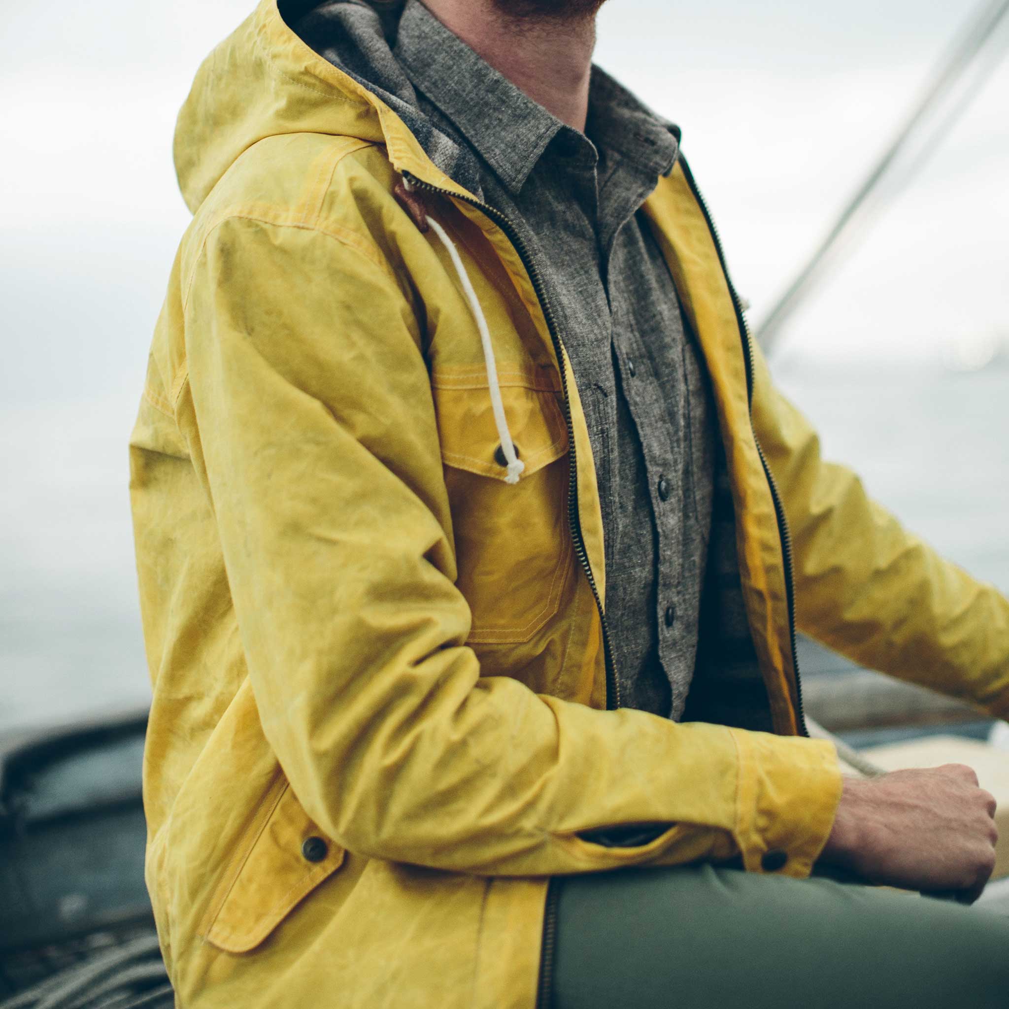 The Winslow Parka in Mustard: Alternate Image 6, Outerwear by Taylor Stitch