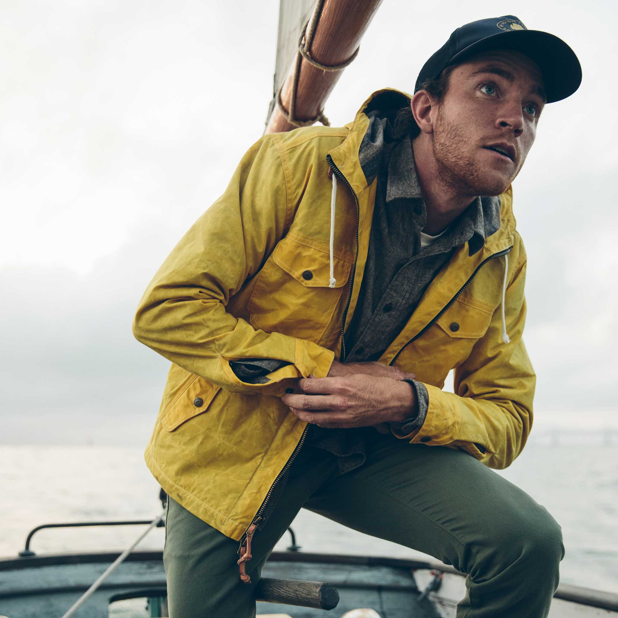The Winslow Parka in Mustard: Alternate Image 1, Outerwear by Taylor Stitch