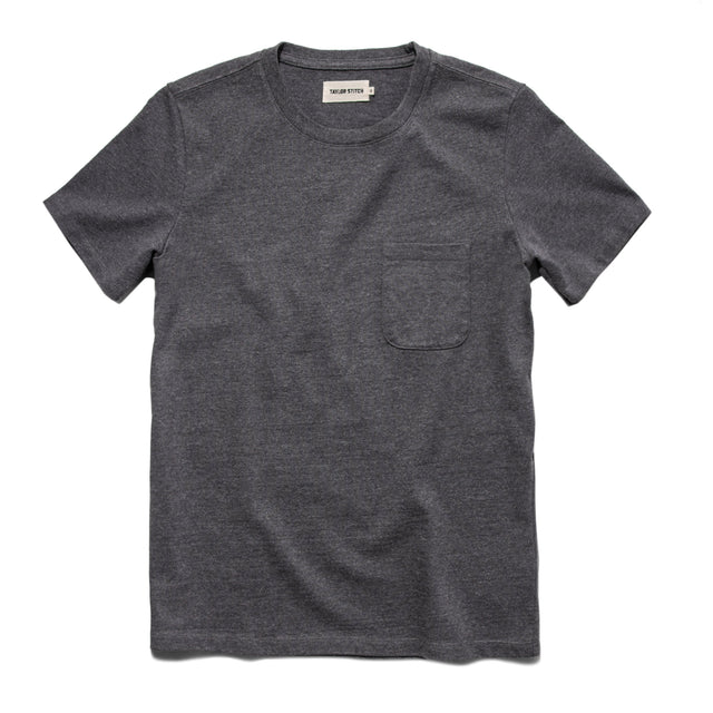 The Heavy Bag Tee in Grey - Men's Heavyweight T-Shirts | Taylor Stitch