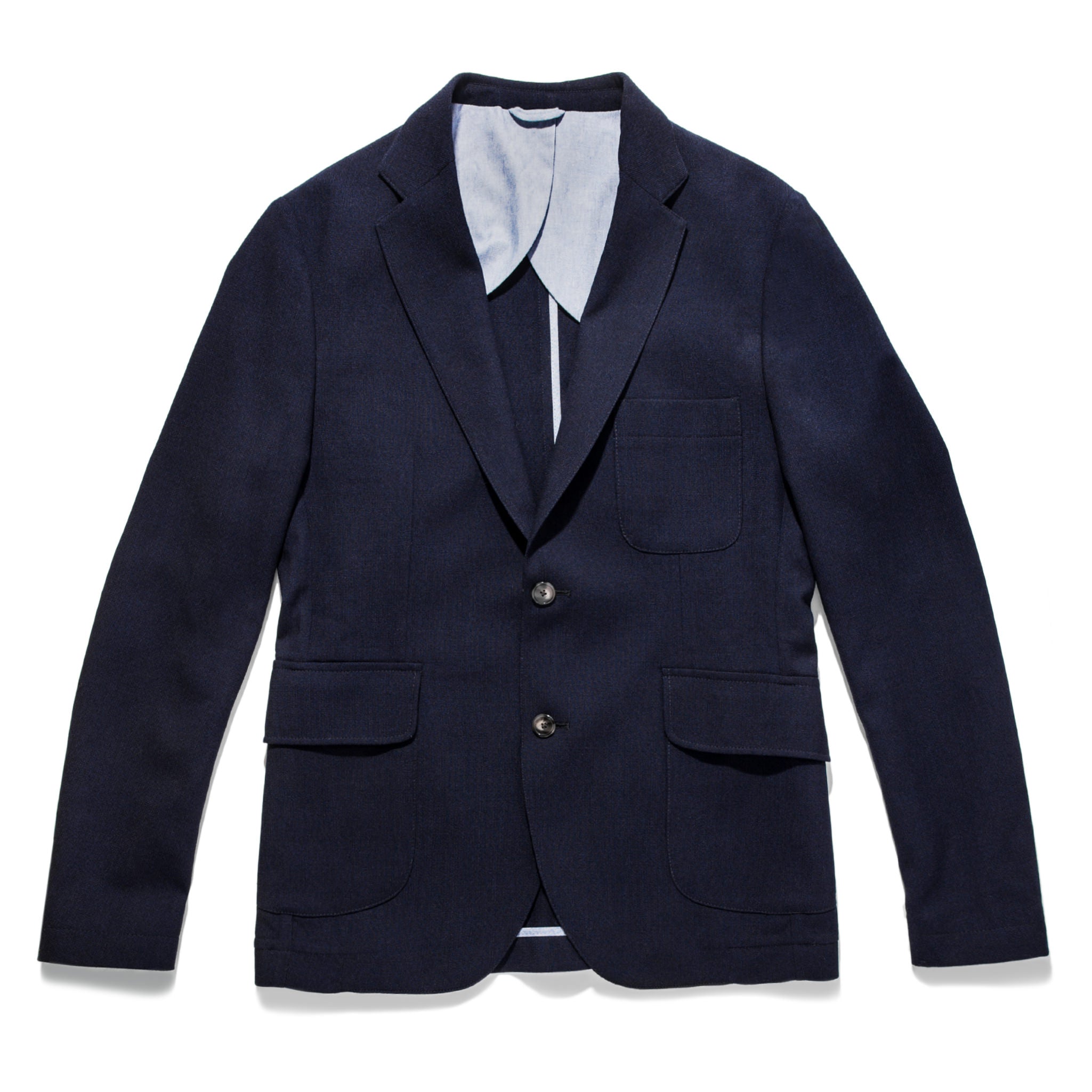 The Telegraph Blazer in Everyday Navy: Featured Image, Outerwear by Taylor Stitch