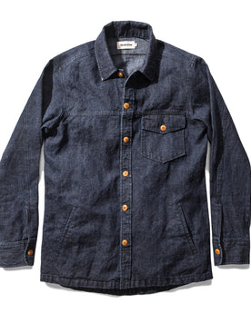 The Westport in Indigo Hemp Denim: Featured Image, Outerwear by Taylor Stitch