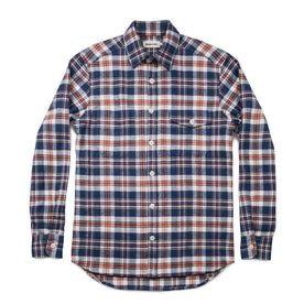 The Crater Shirt in Navy Plaid: Alternate Image 6