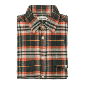 The Crater Shirt in Olive Plaid - featured image