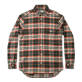 The Crater Shirt in Olive Plaid: Alternate Image 6
