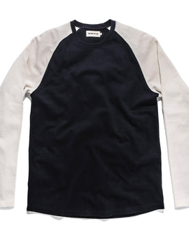 The Heavy Bag Baseball Tee in Navy: Featured Image, Knits by Taylor Stitch