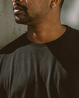 James modeling in the park, Knits by Taylor Stitch