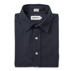 The California in White Jacquard Dot: Featured Image