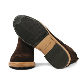 The Ranch Boot in Weatherproof Chocolate Suede: Alternate Image 9