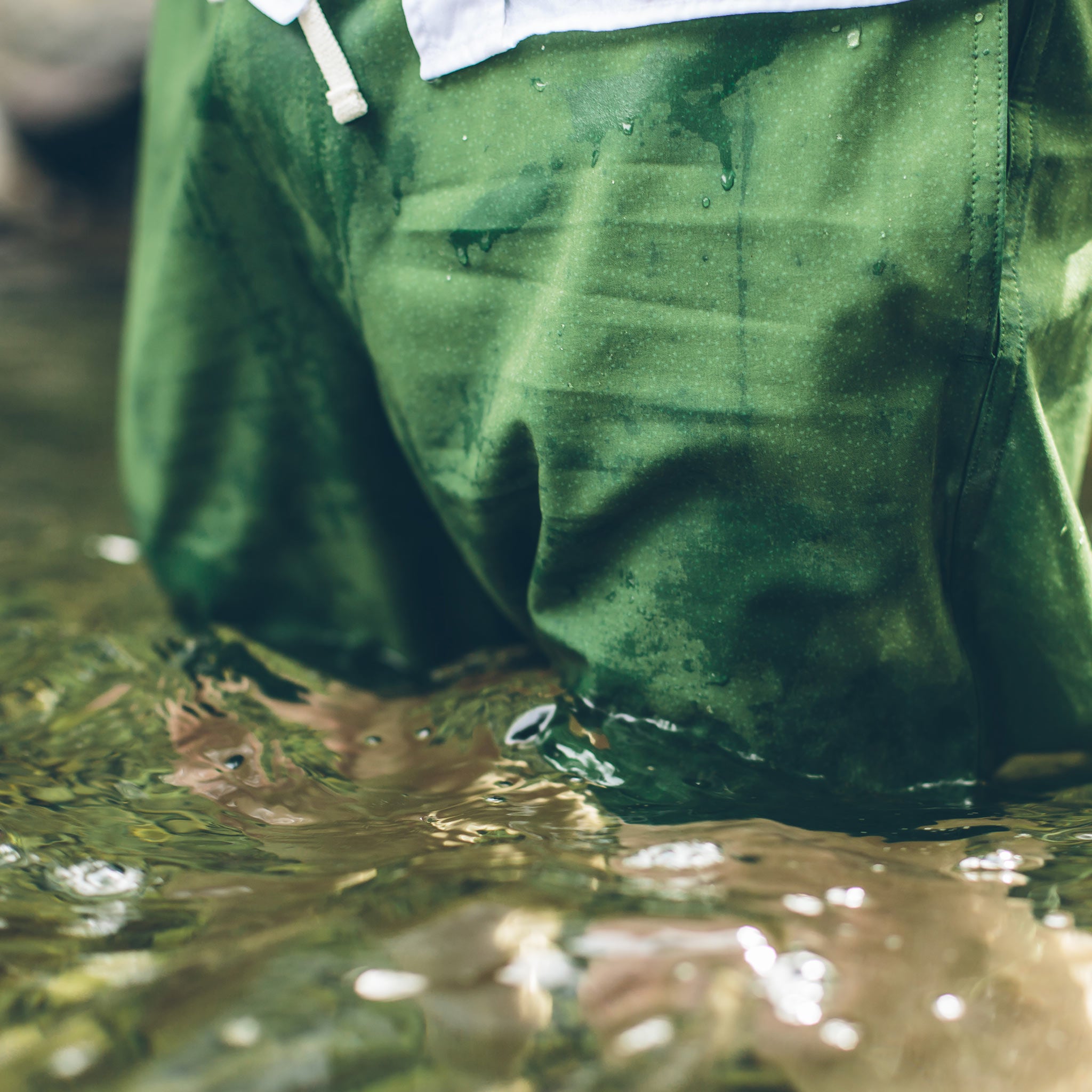 The Yuba Trunk in Olive Print: Alternate Image 3, Shorts by Taylor Stitch