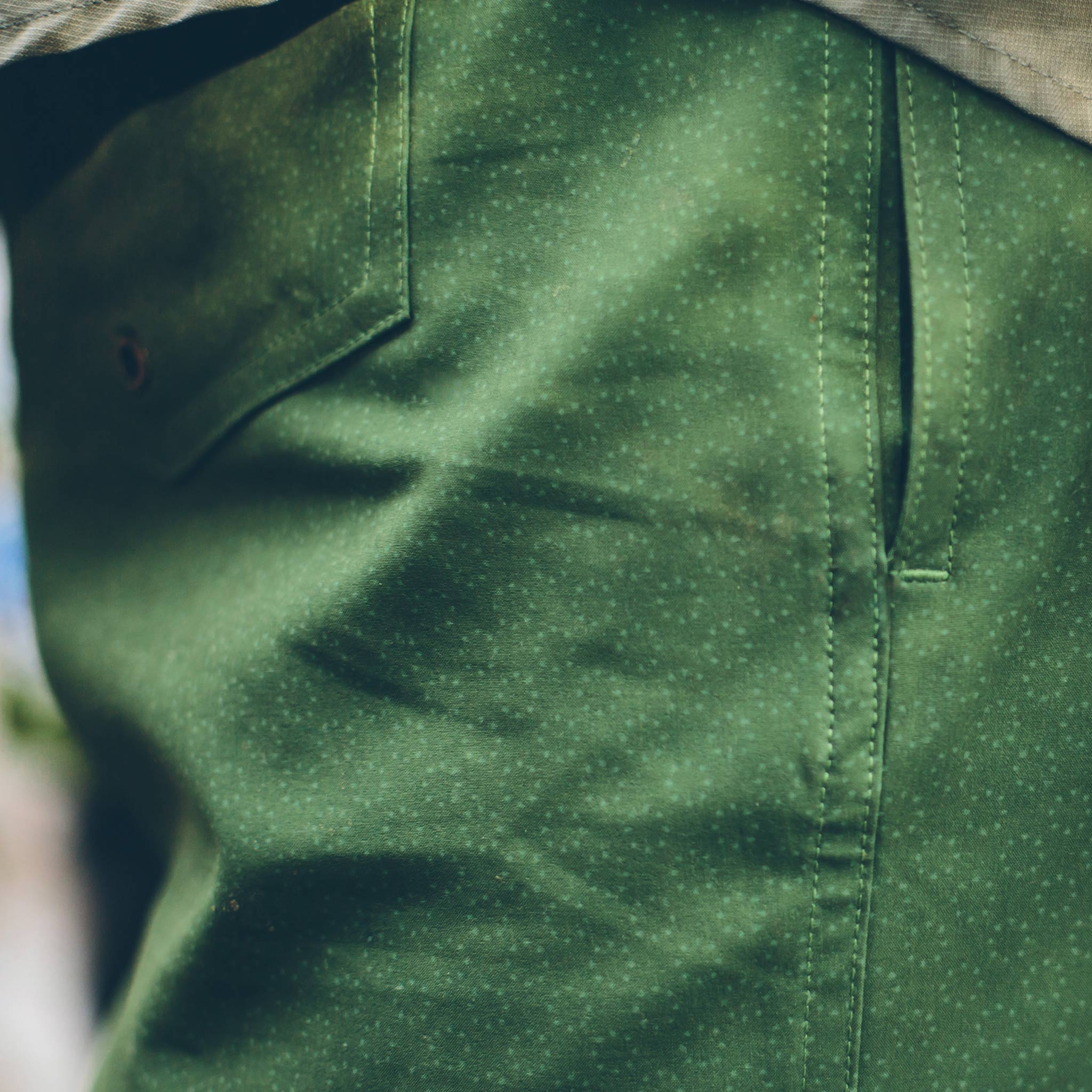 The Yuba Trunk in Olive Print: Alternate Image 5, Shorts by Taylor Stitch