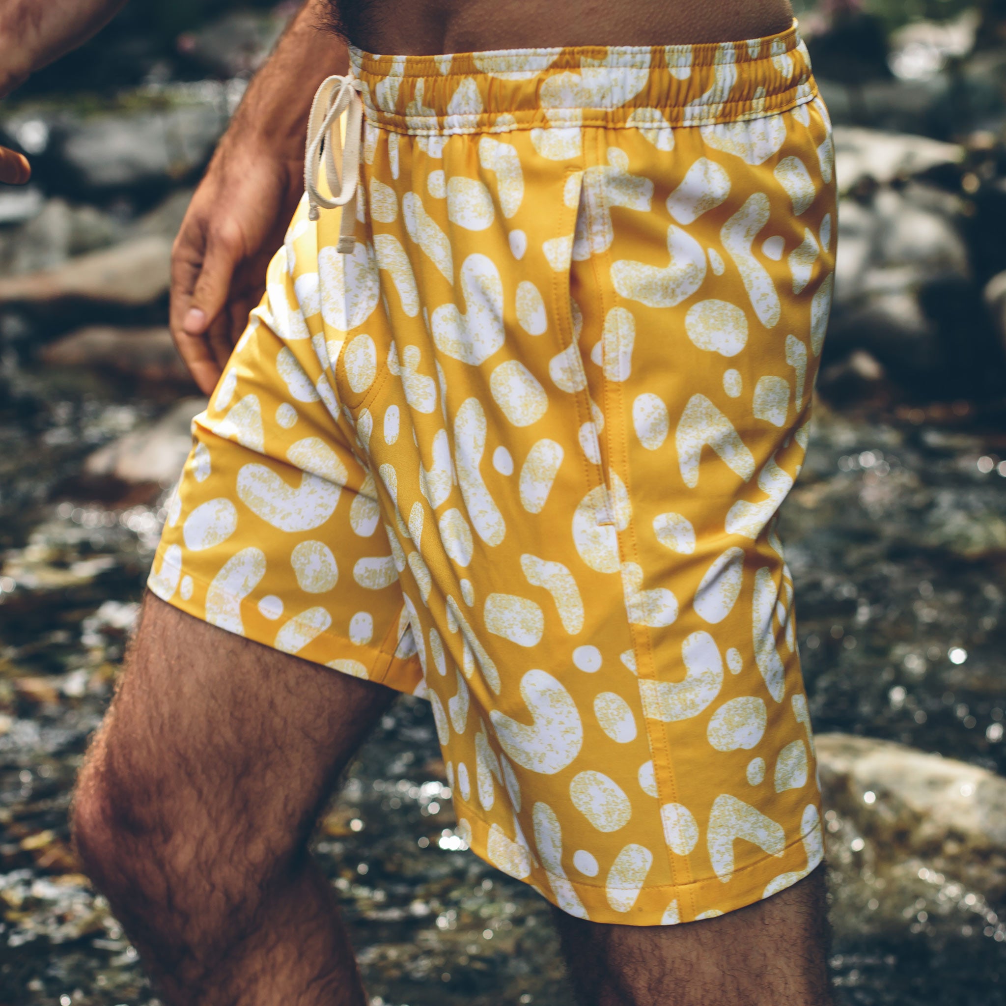 The Yuba Trunk in Yellow Print: Alternate Image 2, Shorts by Taylor Stitch