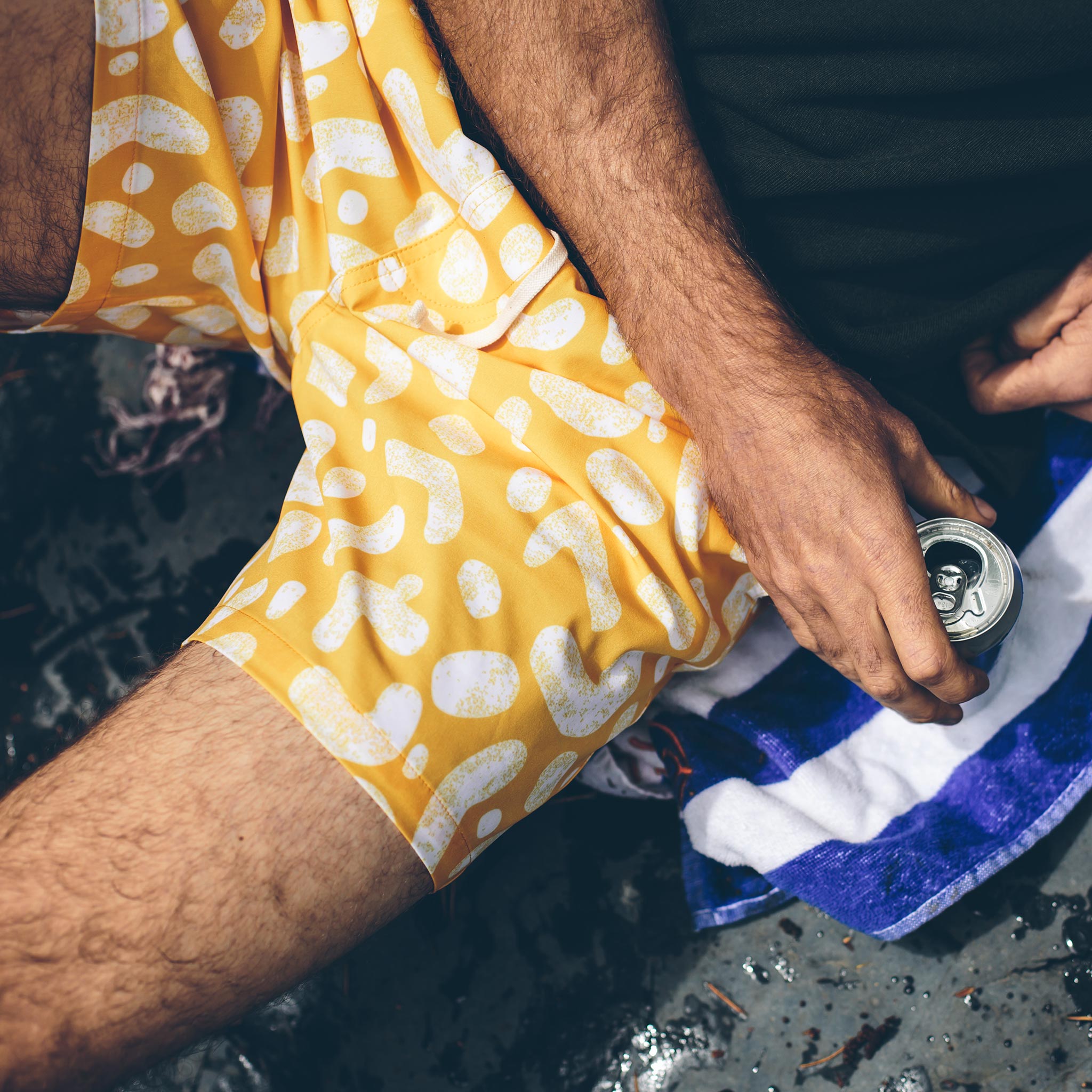 The Yuba Trunk in Yellow Print: Alternate Image 3, Shorts by Taylor Stitch