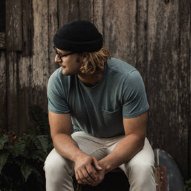 The Heavy Bag Tee in Seafoam - featured image