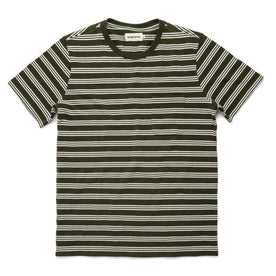 The Heavy Bag Tee in Cypress Stripe - featured image