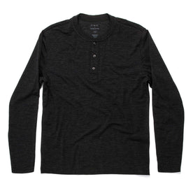 The Zaha Henley in Heather Black - featured image