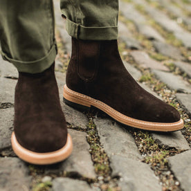The Ranch Boot in Weatherproof Chocolate Suede: Alternate Image 8