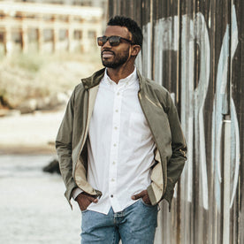 The Jack in Washed White Poplin - featured image