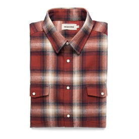 The Glacier Shirt in Red Plaid: Featured Image