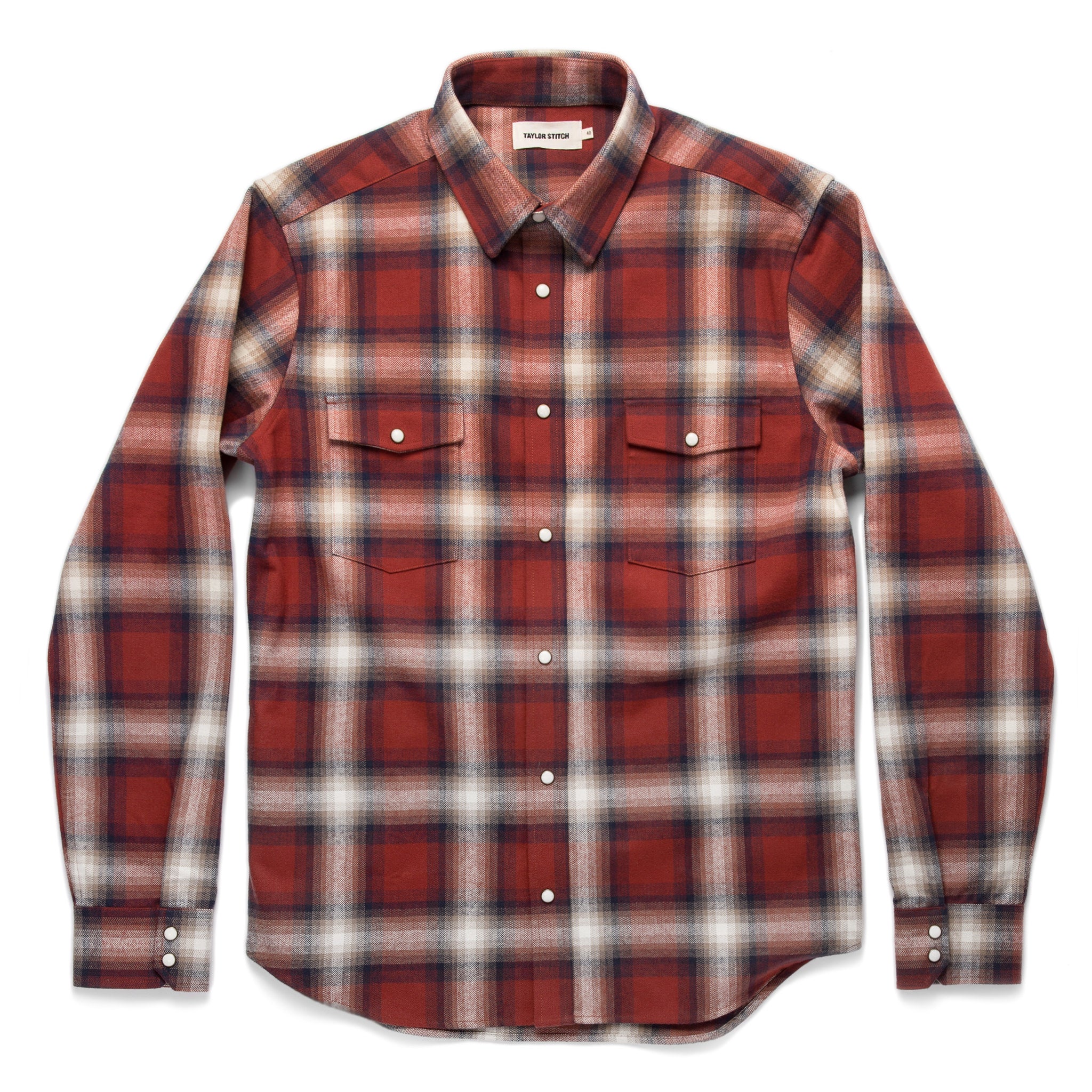 The Glacier Shirt in Red Plaid: Alternate Image 10, Wovens by Taylor Stitch
