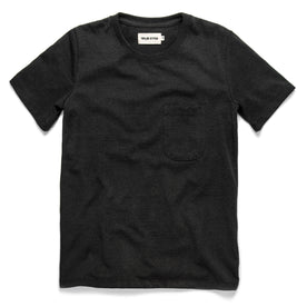 The Heavy Bag Tee in Black Melange: Featured Image