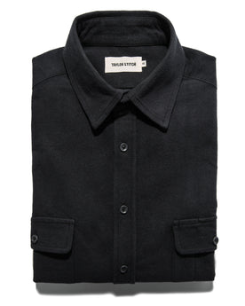 The Yosemite Shirt in Black: Featured Image, Wovens by Taylor Stitch