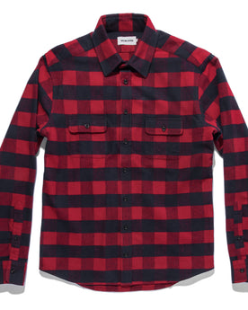 The Yosemite Shirt in Red Buffalo Plaid: Alternate Image 7, Wovens by Taylor Stitch