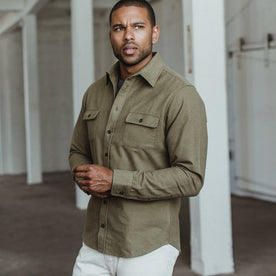 The Yosemite Shirt in Dusty Army - featured image
