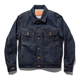 The Long Haul Jacket in 110 Year Denim - featured image