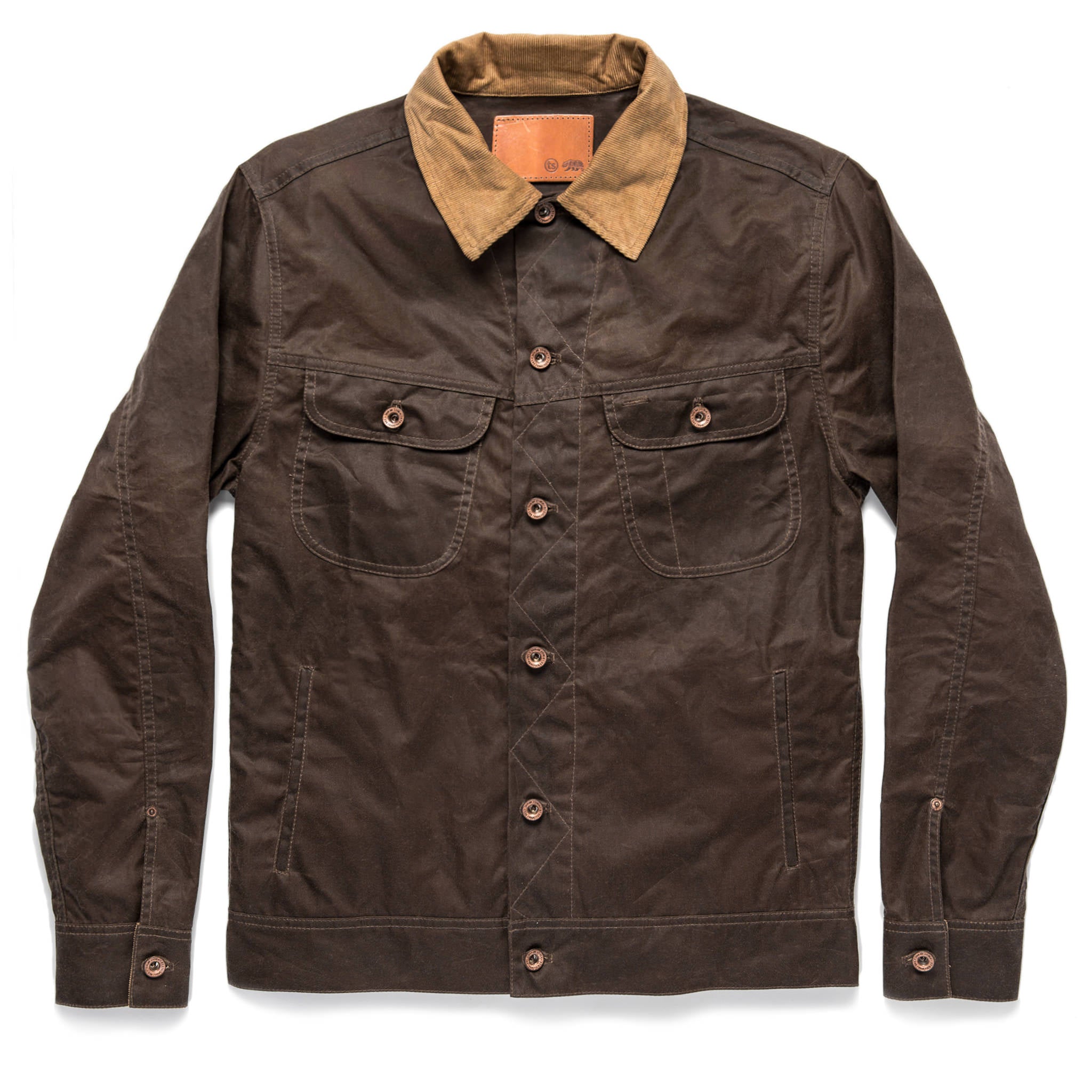 the long haul jacket in tobacco waxed canvas Cotton Taylor Stitch Review Taylor Stitch Long Haul Jacket Waxed traditional front pleats Taylor Stitch Long Haul Jacket