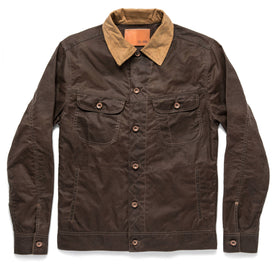 The Long Haul Jacket in Tobacco Waxed Canvas - featured image