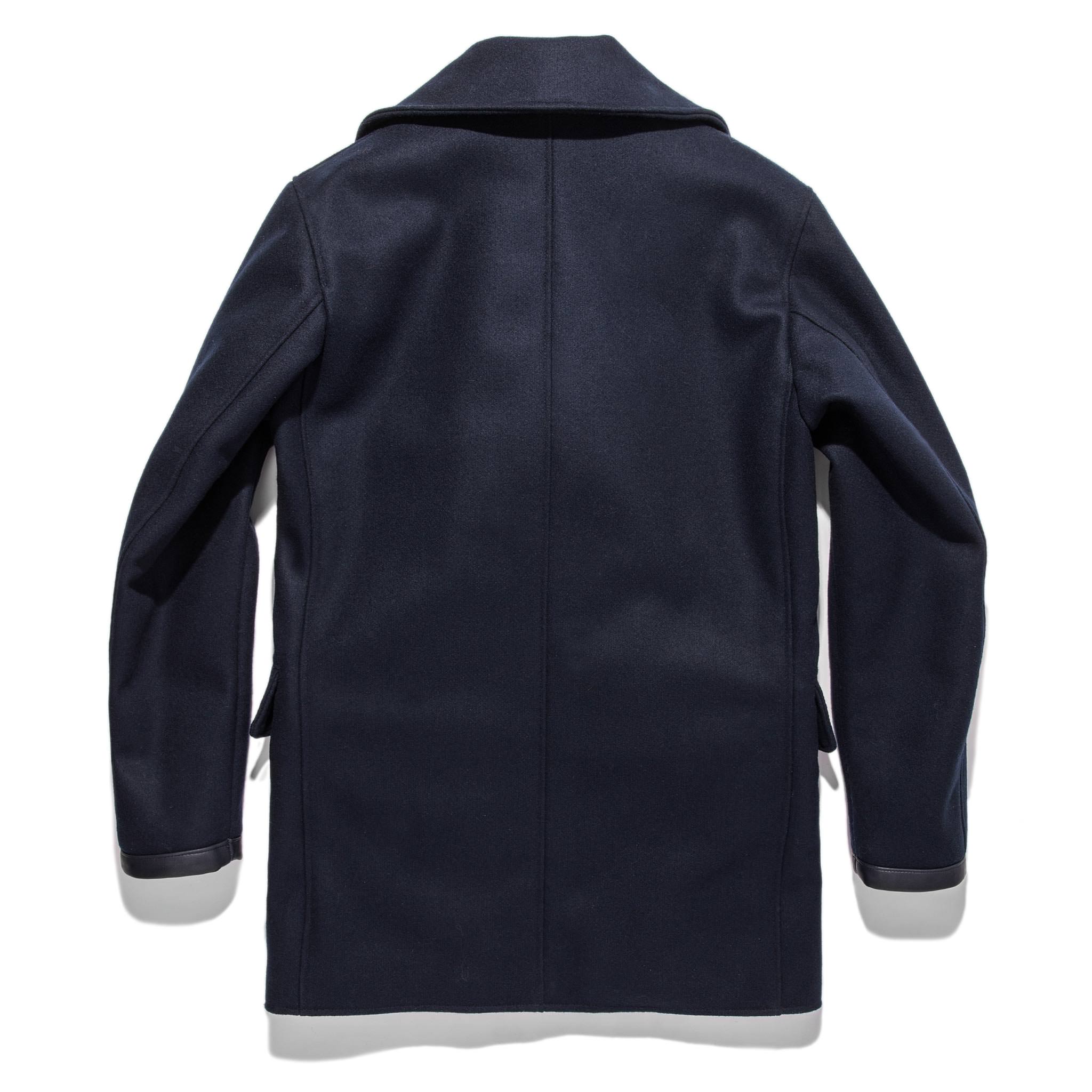 The Mendocino Peacoat in Navy Melton Wool: Alternate Image 17, Outerwear by Taylor Stitch