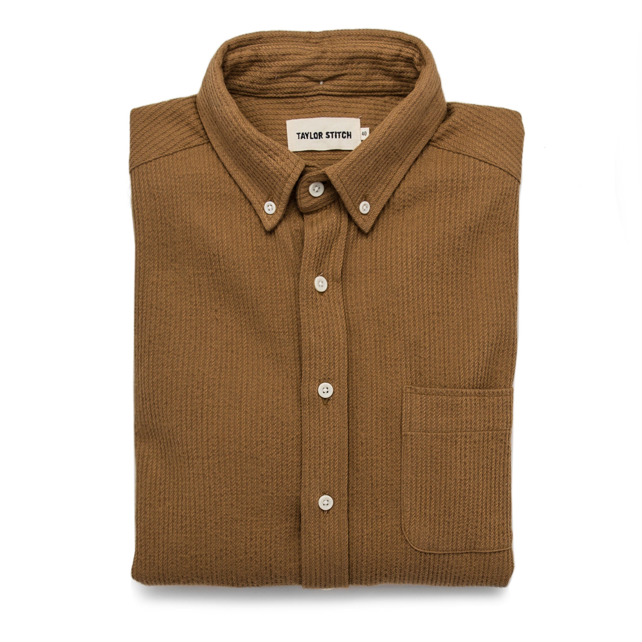 The Jack in Cone Mills Corded Tobacco: Featured Image, Wovens by Taylor Stitch