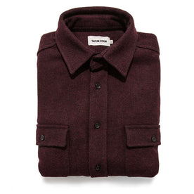 The Leeward Shirt in Oxblood: Featured Image