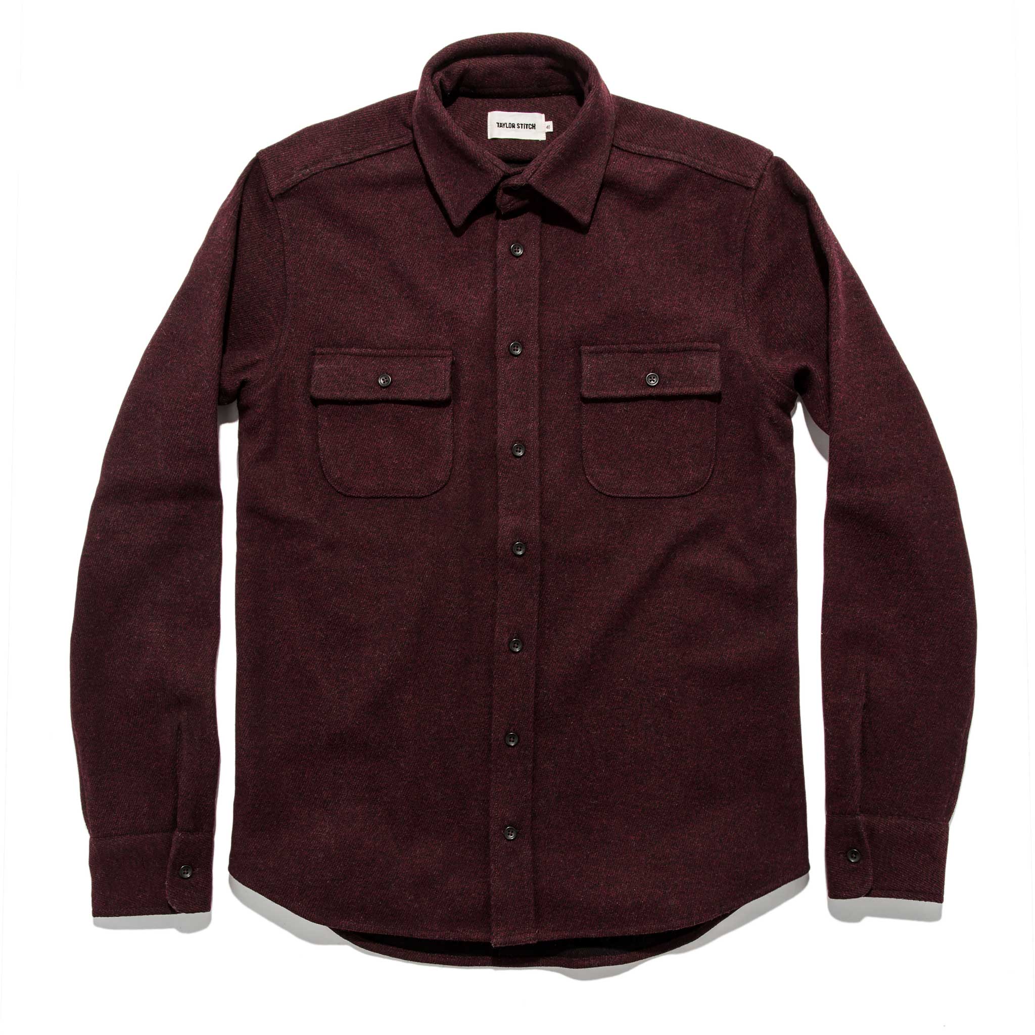 The Leeward Shirt in Oxblood: Alternate Image 7, Wovens by Taylor Stitch