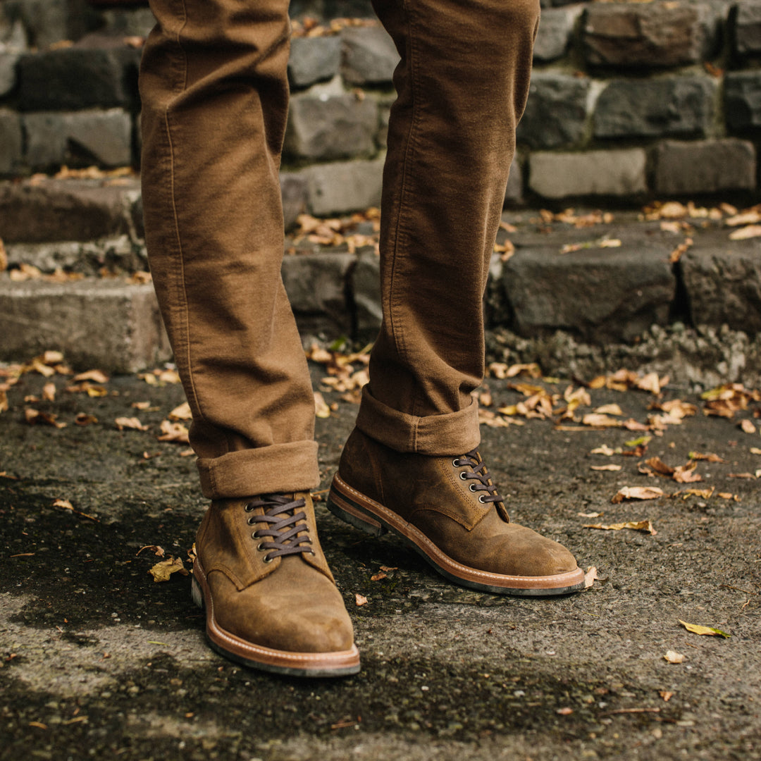 The Camp Pant in British Khaki Moleskin: Alternate Image 6, Pants by Taylor Stitch