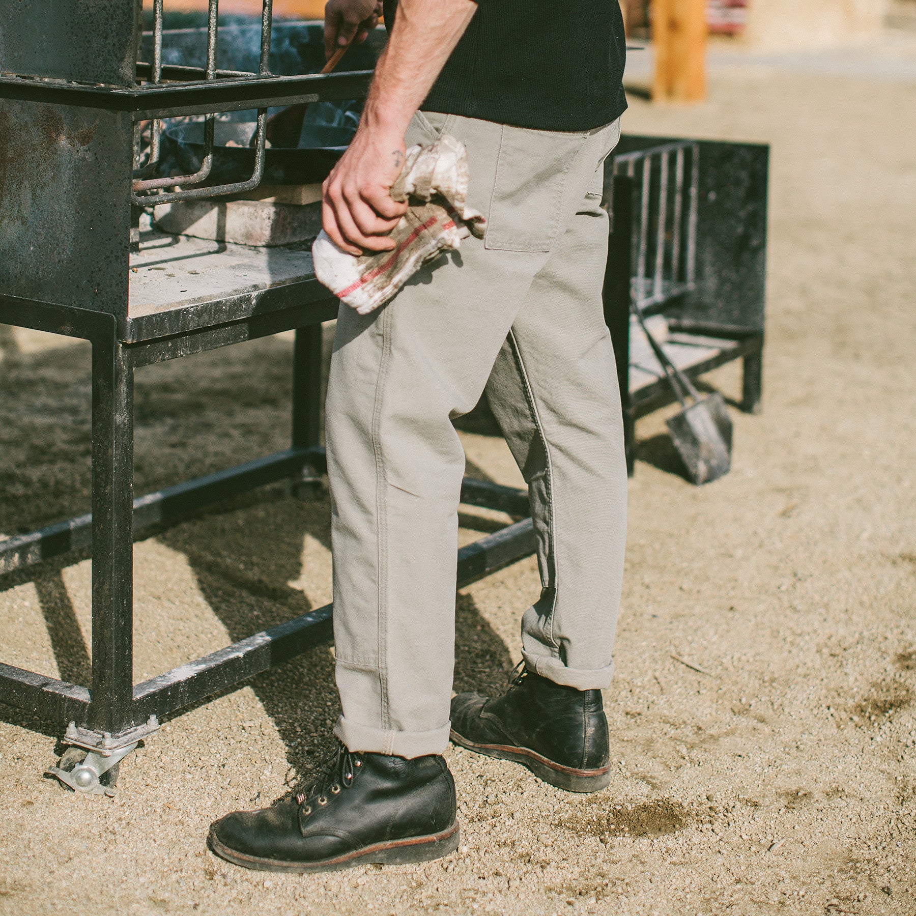 The Chore Pant in Washed Ash: Alternate Image 1, Pants by Taylor Stitch