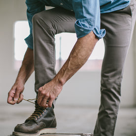 Our fit model in his favorite chinos