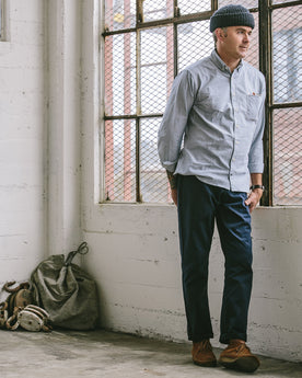 Dave in the warehouse down the street, Pants by Taylor Stitch