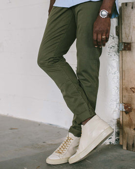 The Slim Chino in Olive: Alternate Image 1, Pants by Taylor Stitch