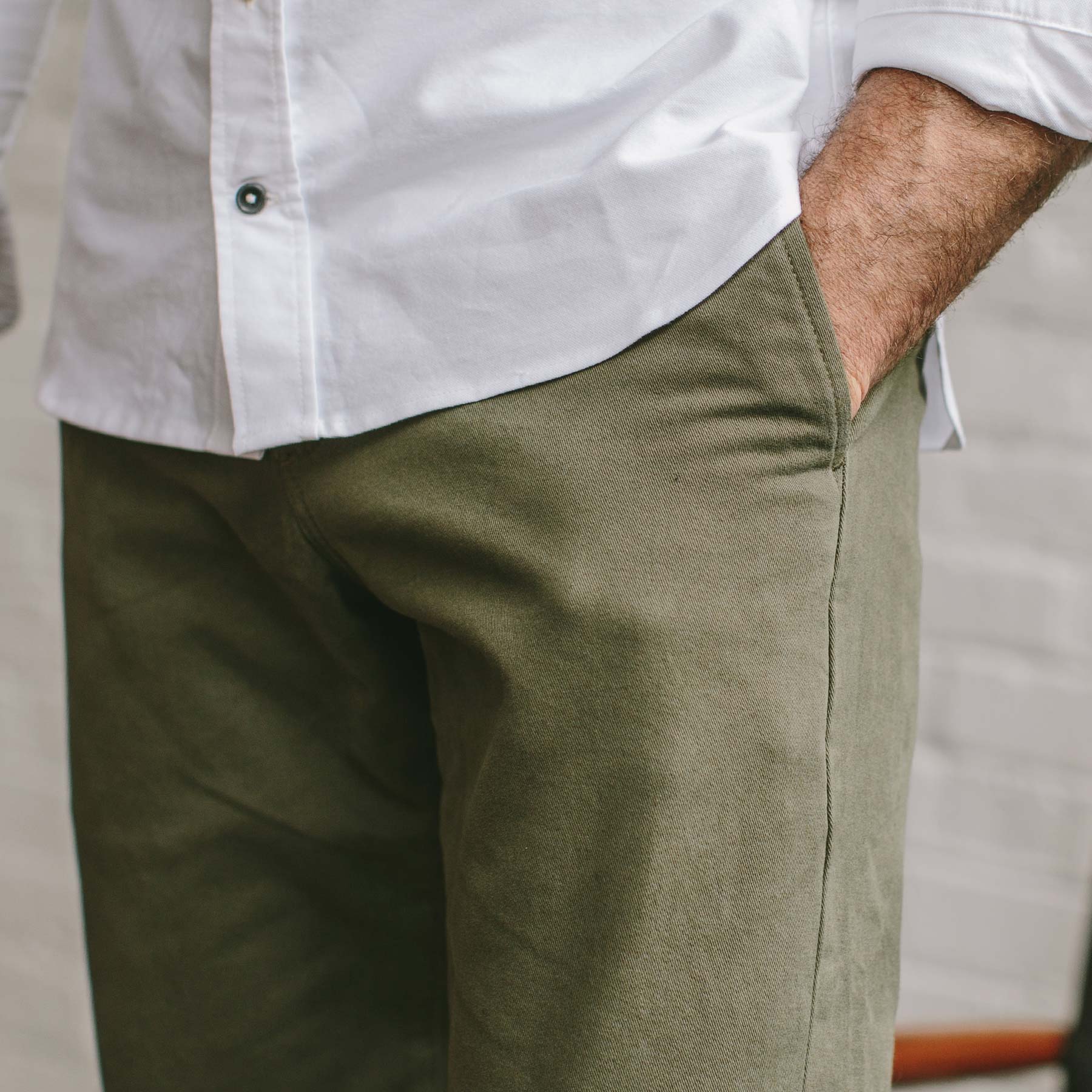 The Democratic Chino in Olive: Alternate Image 2, Pants by Taylor Stitch
