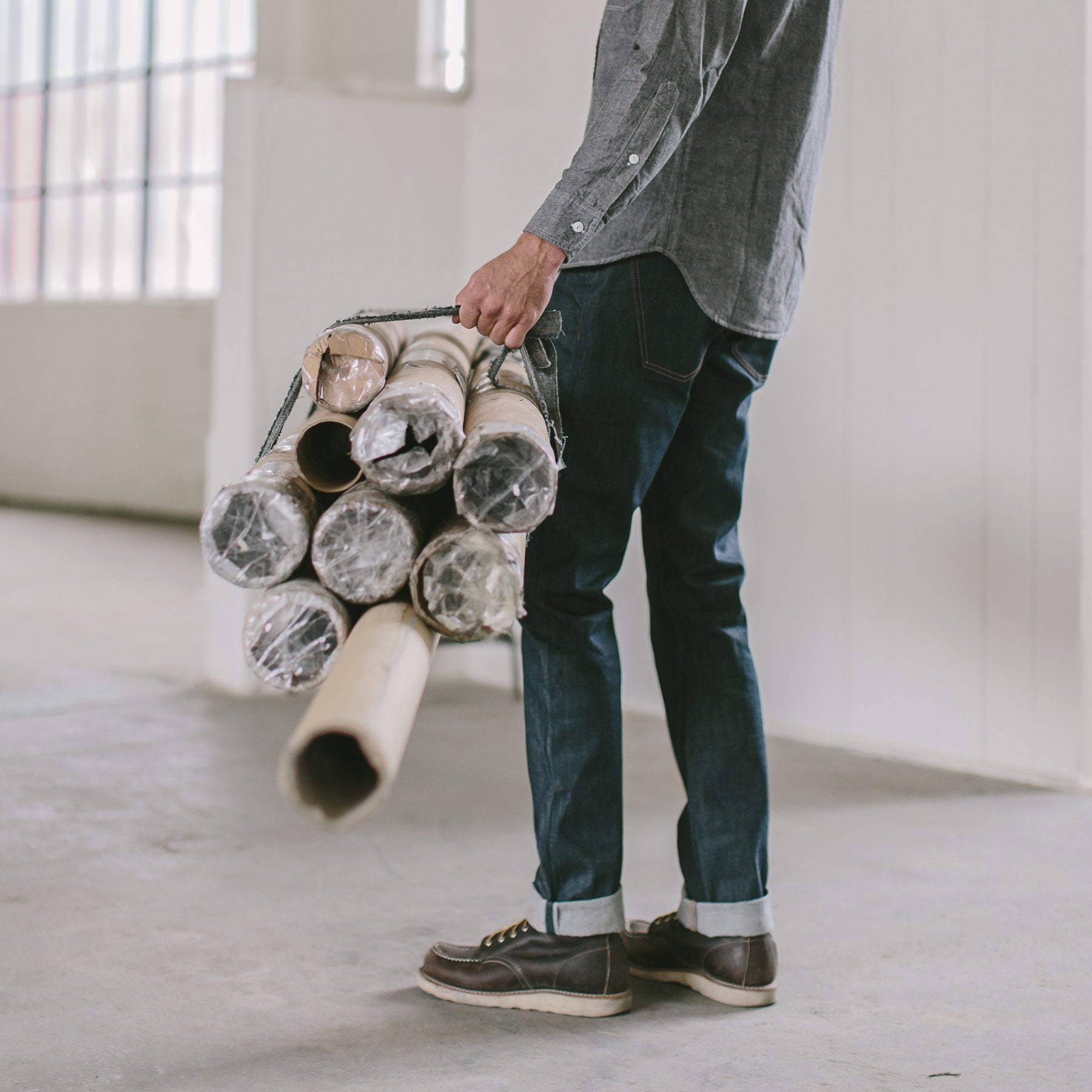 The Slim Jean in Cone Mills '68 Selvage: Alternate Image 1, Denim by Taylor Stitch