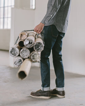 The Slim Jean in Cone Mills '68 Selvage, Denim by Taylor Stitch