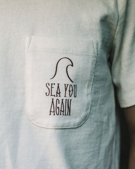 The Heavy Bag Tee in Sea You Again: Alternate Image 2, Knits by Taylor Stitch