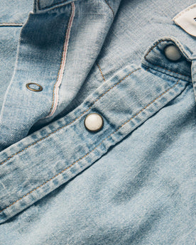 The Western Shirt in Washed Indigo: Alternate Image 6, Wovens by Taylor Stitch